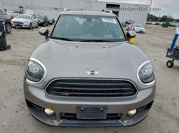 WMZYV5C39J3E04070 2018 MINI COOPER Серый Вид спереди