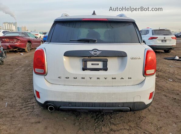 WMZYV5C55K3F58164 2019 MINI COOPER White Widok z tyłu