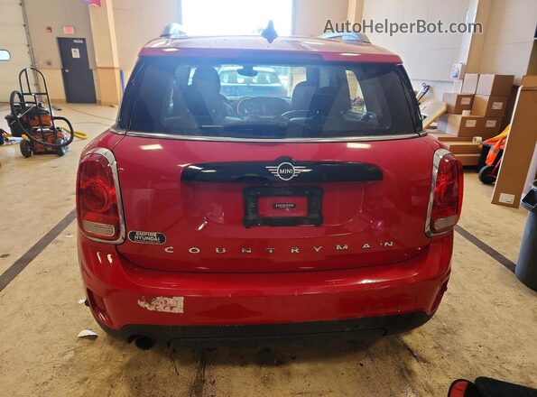WMZYV5C5XK3E05358 2019 MINI COOPER Красный Вид сзади