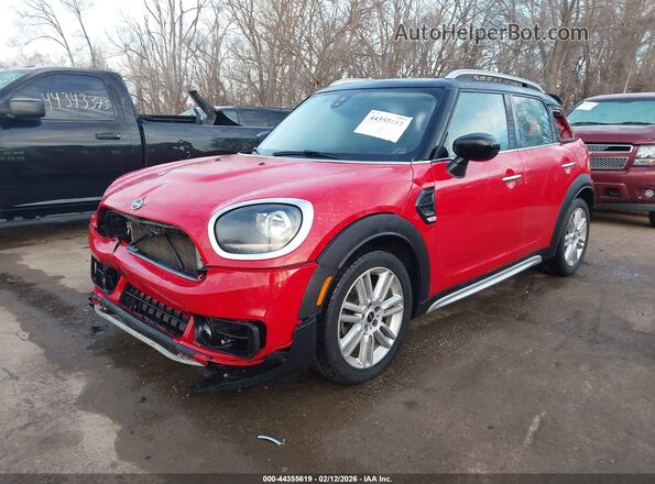 WMZYW3C07L3L09272 2020 MINI COUNTRYMAN Красный Передняя левая четверть
