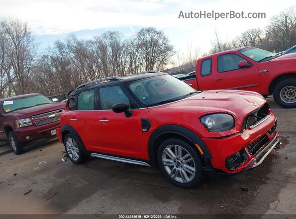 WMZYW3C07L3L09272 2020 MINI COUNTRYMAN Красный Панорамный вид салона 360°