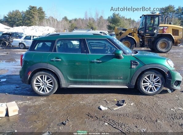 WMZYW5C04L3L13338 2020 MINI COUNTRYMAN Зеленый Вид задней части салона