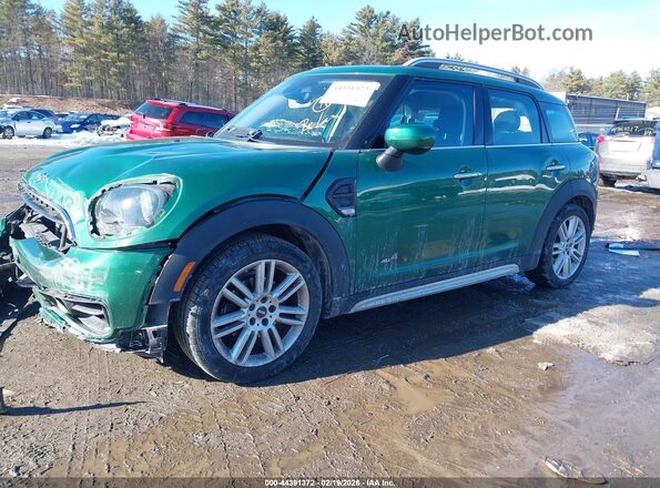 WMZYW5C04L3L13338 2020 MINI COUNTRYMAN Зеленый Передняя левая четверть
