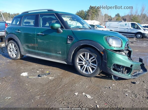 WMZYW5C04L3L13338 2020 MINI COUNTRYMAN Зеленый Передняя правая четверть