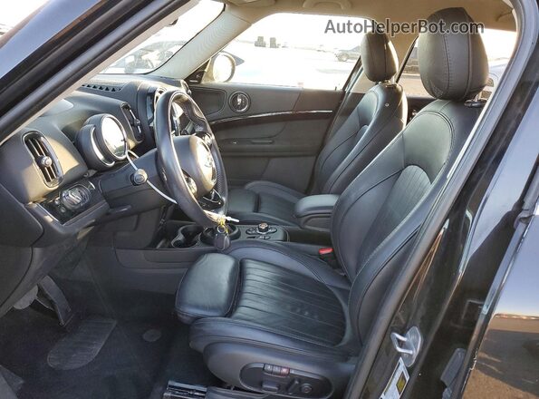 WMZYW7C07L3L43607 2020 MINI COOPER Черный Вид салона спереди