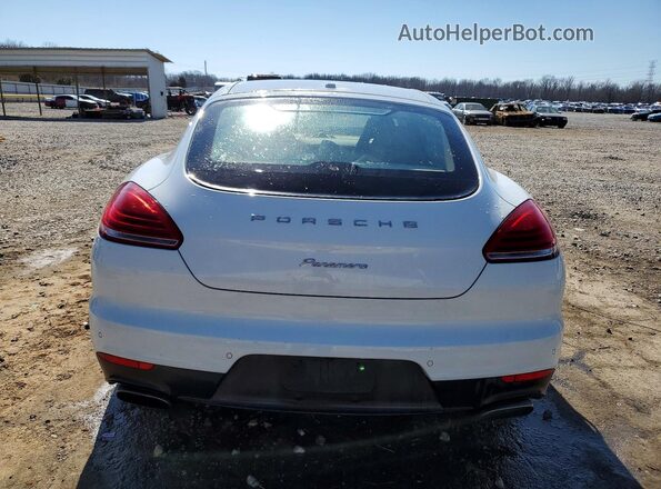 WP0AA2A74GL006434 2016 PORSCHE PANAMERA Белый Вид сзади