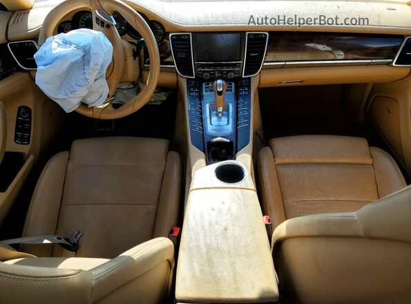 WP0AA2A74GL006434 2016 PORSCHE PANAMERA Белый Вид панели приборов