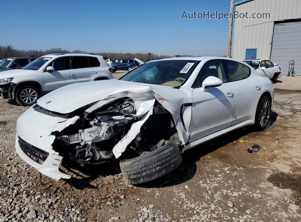 WP0AA2A74GL006434 2016 PORSCHE PANAMERA Белый Панорамный вид салона 360°