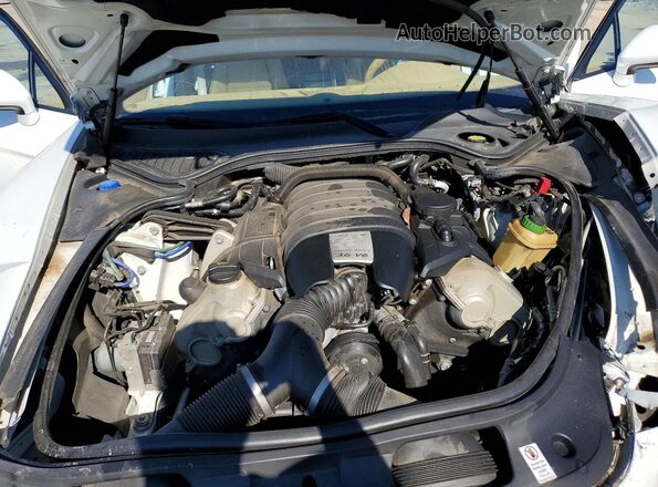 WP0AA2A74GL006434 2016 PORSCHE PANAMERA Белый Вид задней части салона