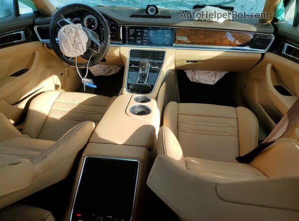 WP0AA2A74JL109537 2018 PORSCHE PANAMERA Коричневый Вид панели приборов
