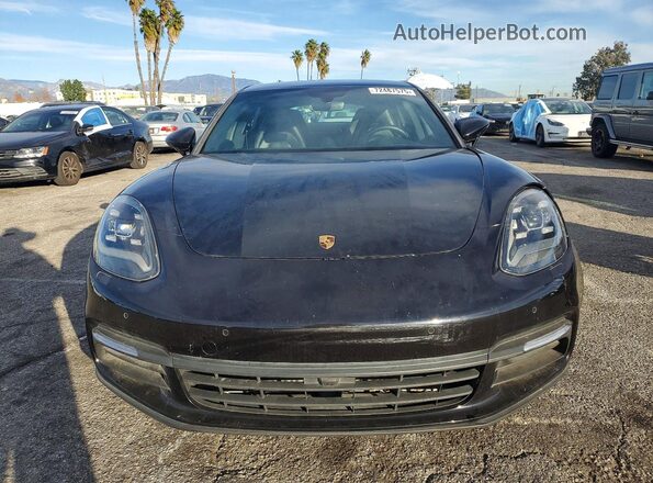 WP0AA2A7XLL103177 2020 PORSCHE PANAMERA Черный Вид спереди