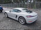 2018 Porsche 718 Cayman   Gray vin: WP0AA2A80JS260325