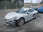 2018 Porsche 718 Cayman   Gray vin: WP0AA2A80JS260325