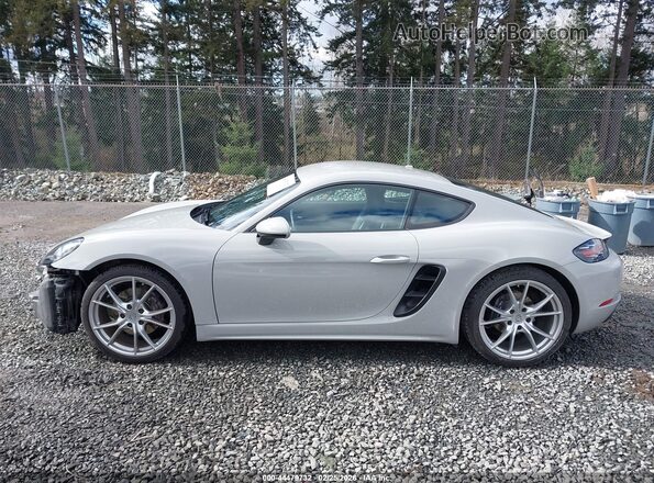 WP0AA2A80JS260325 2018 PORSCHE 718 CAYMAN Gray 