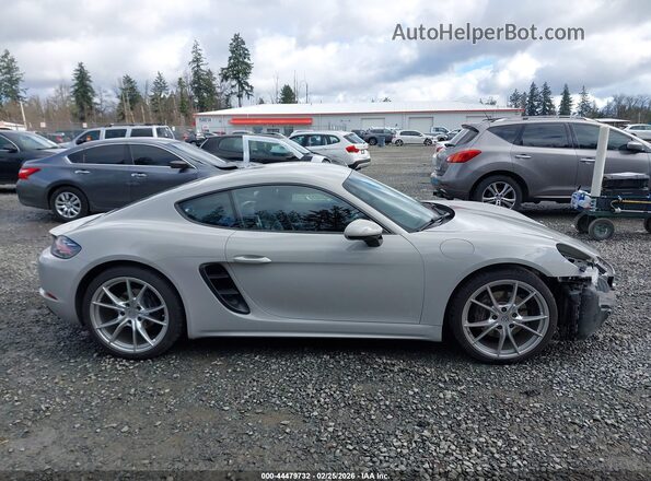 WP0AA2A80JS260325 2018 PORSCHE 718 CAYMAN Gray 360 interior view