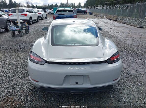 WP0AA2A80JS260325 2018 PORSCHE 718 CAYMAN Gray 