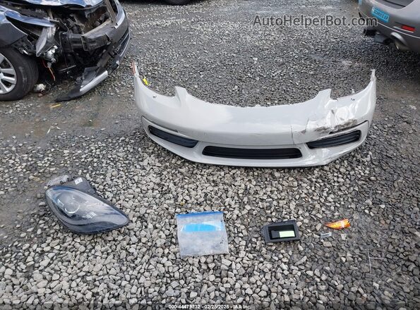 WP0AA2A80JS260325 2018 PORSCHE 718 CAYMAN Gray Instrument cluster view