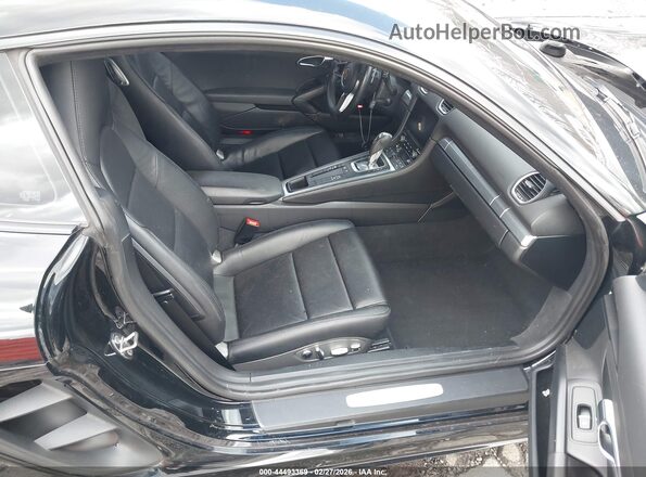 WP0AA2A86HS270223 2017 PORSCHE 718 CAYMAN Черный Вид задних сидений