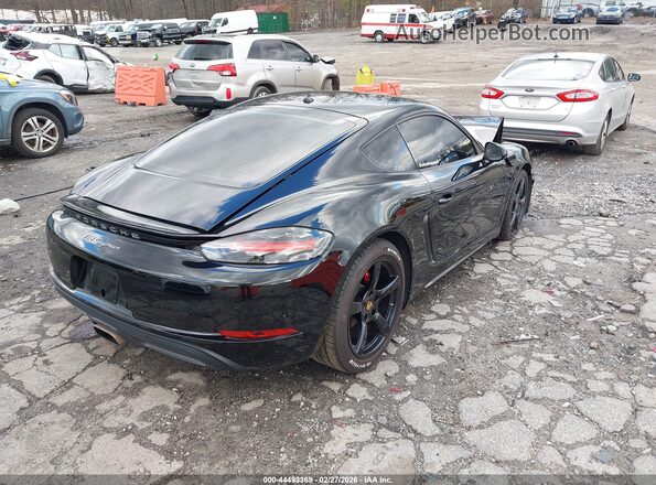 WP0AA2A86HS270223 2017 PORSCHE 718 CAYMAN Черный Задняя правая четверть