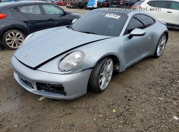 WP0AA2A92LS205578 2020 PORSCHE 911 Silver Przód lewy