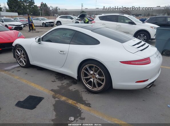 WP0AA2A97GS106079 2016 PORSCHE 911 Белый Задняя левая четверть