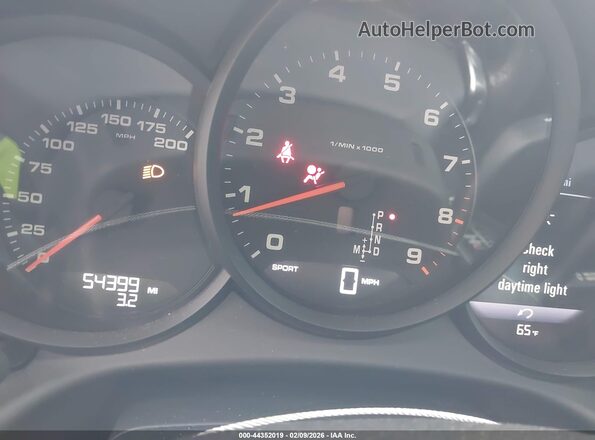 WP0AA2A97GS106079 2016 PORSCHE 911 Белый Вид задних сидений