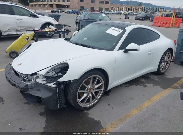 WP0AA2A97GS106079 2016 PORSCHE 911 Белый Передняя левая четверть