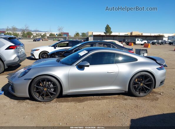 WP0AA2A98NS205362 2022 PORSCHE 911 Серебряный Панорамный вид салона 360°