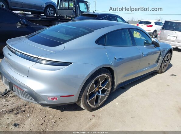 WP0AA2Y11SSA09827 2025 PORSCHE TAYCAN Серебряный Задняя правая четверть