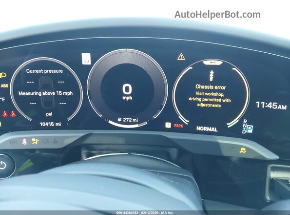 WP0AA2Y11SSA09827 2025 PORSCHE TAYCAN Серебряный 