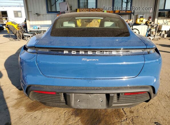 WP0AA2Y13RSA12416 2024 PORSCHE TAYCAN Синий Вид сзади