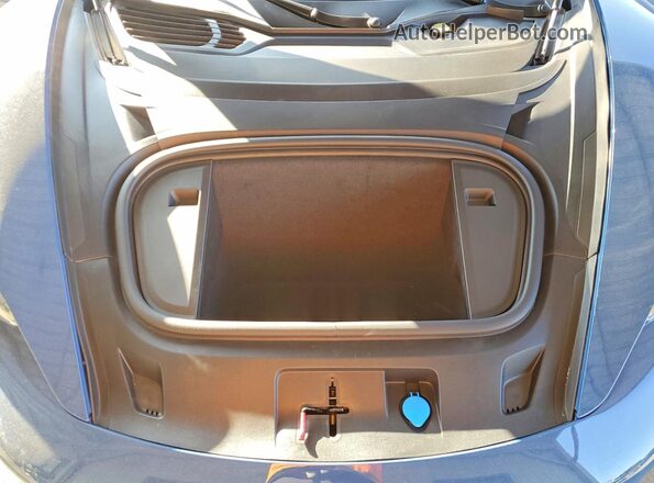 WP0AA2Y13RSA12416 2024 PORSCHE TAYCAN Синий Вид задней части салона