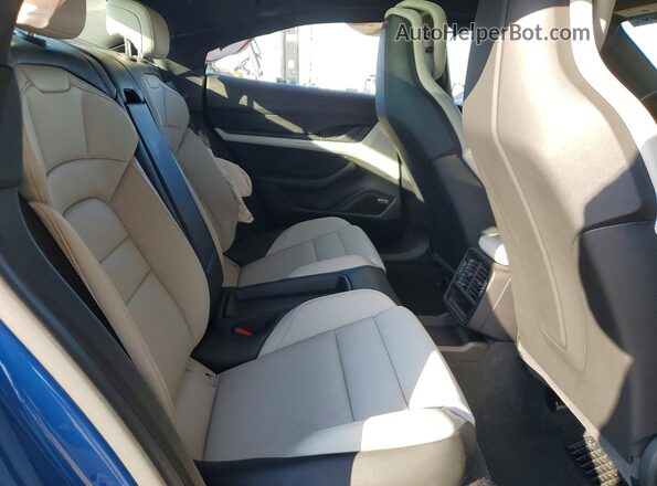 WP0AA2Y13RSA12416 2024 PORSCHE TAYCAN Синий Вид задних сидений