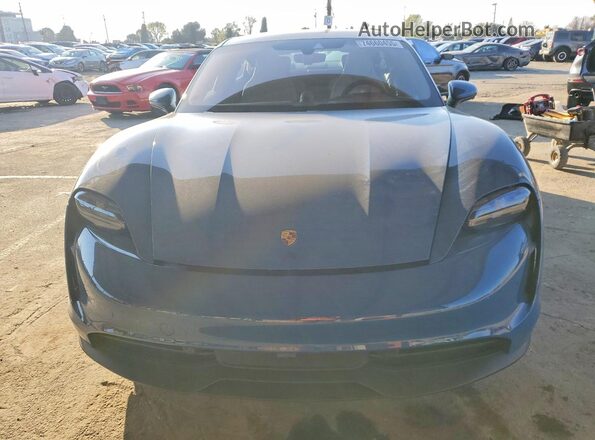 WP0AA2Y13RSA12416 2024 PORSCHE TAYCAN Синий Вид спереди