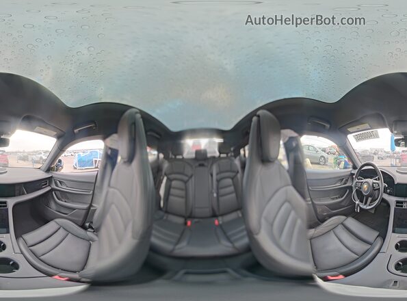 WP0AA2Y15MSA15617 2021 PORSCHE TAYCAN Blue Widok naklejki z numerem VIN