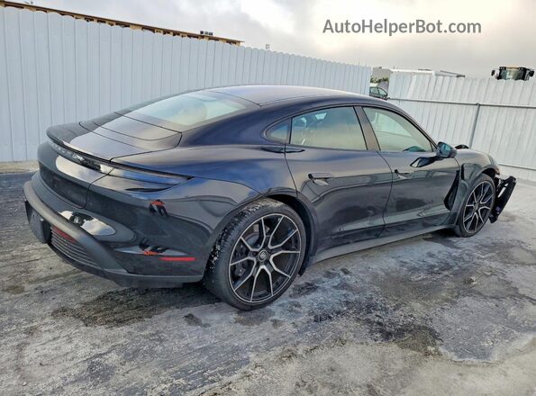 WP0AA2Y15RSA13289 2024 PORSCHE TAYCAN Черный Задняя правая четверть