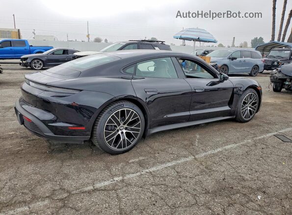 WP0AA2Y16RSA13298 2024 PORSCHE TAYCAN Черный Задняя правая четверть