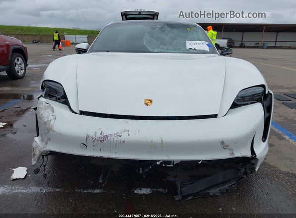 WP0AA2Y18MSA17247 2021 PORSCHE TAYCAN Белый Вид спереди