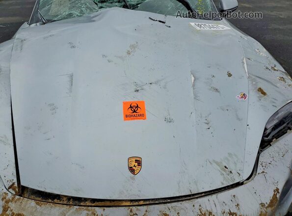 WP0AA2Y18RSA13173 2024 PORSCHE TAYCAN Серебряный Вид задней части салона