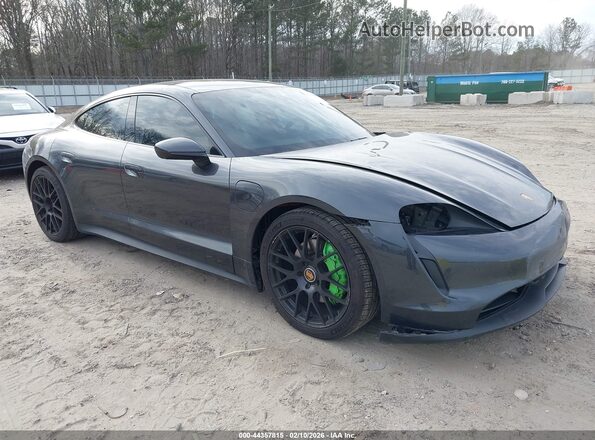 WP0AA2Y19MSA16396 2021 PORSCHE TAYCAN Серый Передняя правая четверть
