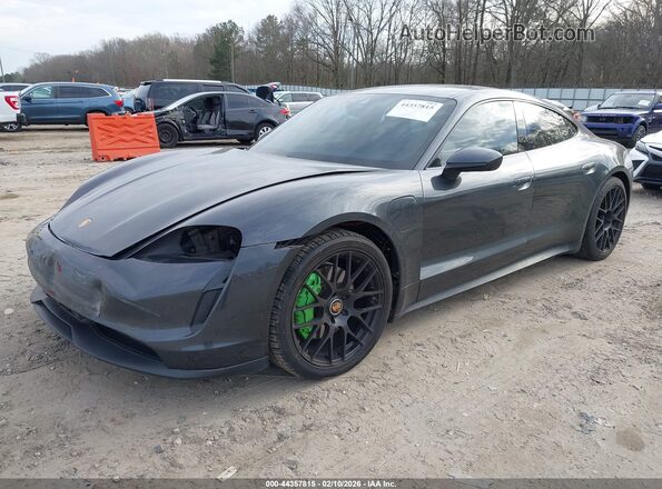 WP0AA2Y19MSA16396 2021 PORSCHE TAYCAN Серый Передняя левая четверть