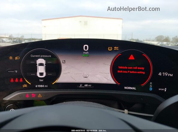 WP0AA2Y19MSA16396 2021 PORSCHE TAYCAN Серый Вид задних сидений
