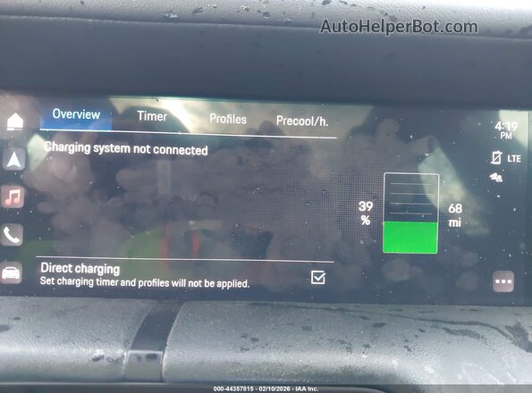 WP0AA2Y19MSA16396 2021 PORSCHE TAYCAN Серый 