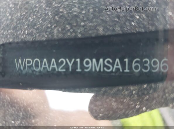 WP0AA2Y19MSA16396 2021 PORSCHE TAYCAN Серый 