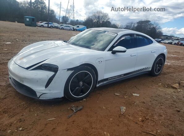 WP0AA2Y19NSA13516 2022 PORSCHE TAYCAN Белый Передняя левая четверть