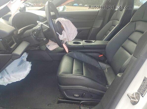 WP0AA2Y19NSA13516 2022 PORSCHE TAYCAN Белый Вид салона спереди