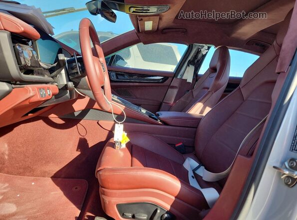 WP0AA2YA3SL010887 2025 PORSCHE PANAMERA Gray Вид салону спереду