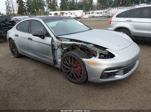 WP0AB2A78JL136284 2018 PORSCHE PANAMERA Серебряный Передняя правая четверть
