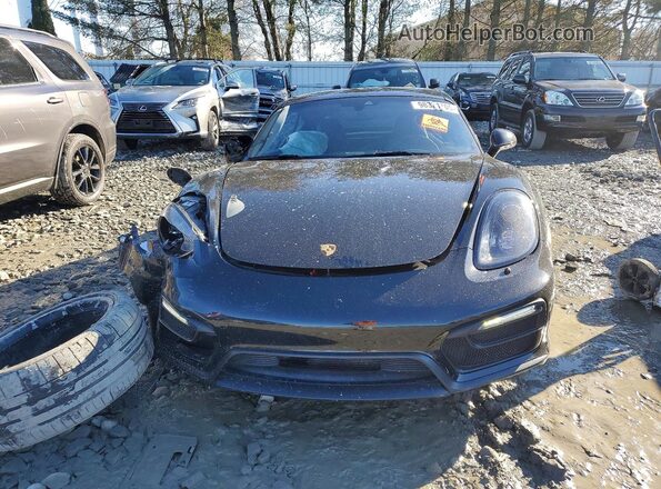 WP0AB2A80GK185826 2016 PORSCHE CAYMAN Black Vista frontal