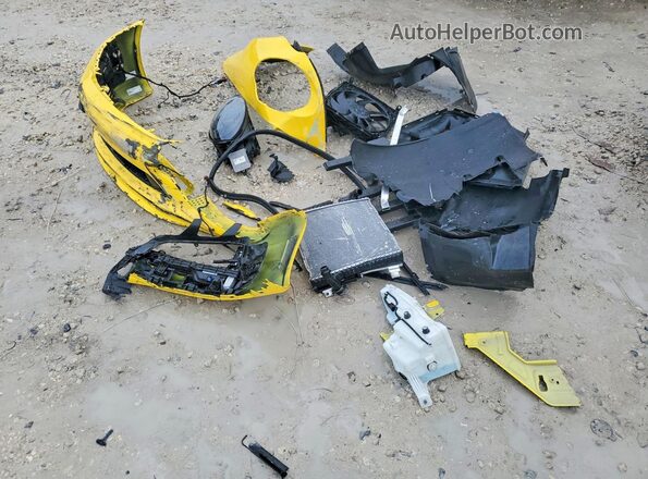 WP0AB2A93NS221952 2022 PORSCHE 911 Желтый Вид подкапотного пространства